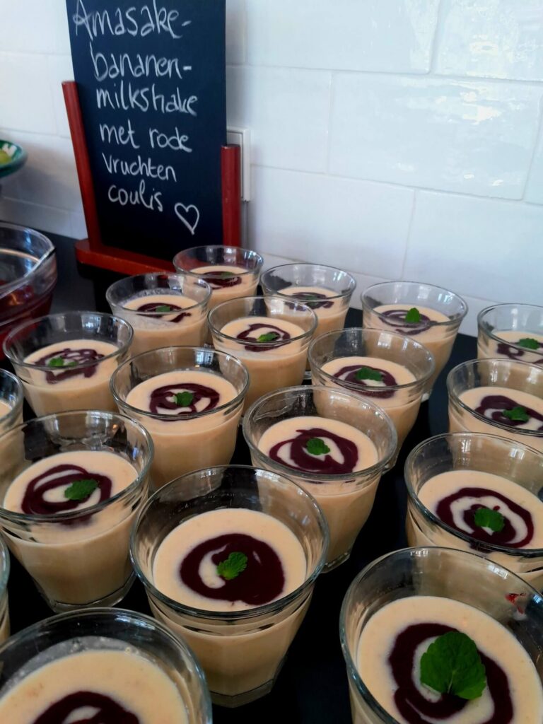 amazake bananen milkshake