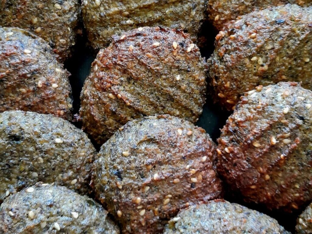 falafel close-up