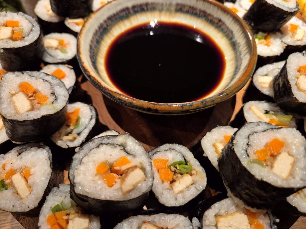 vegan sushi