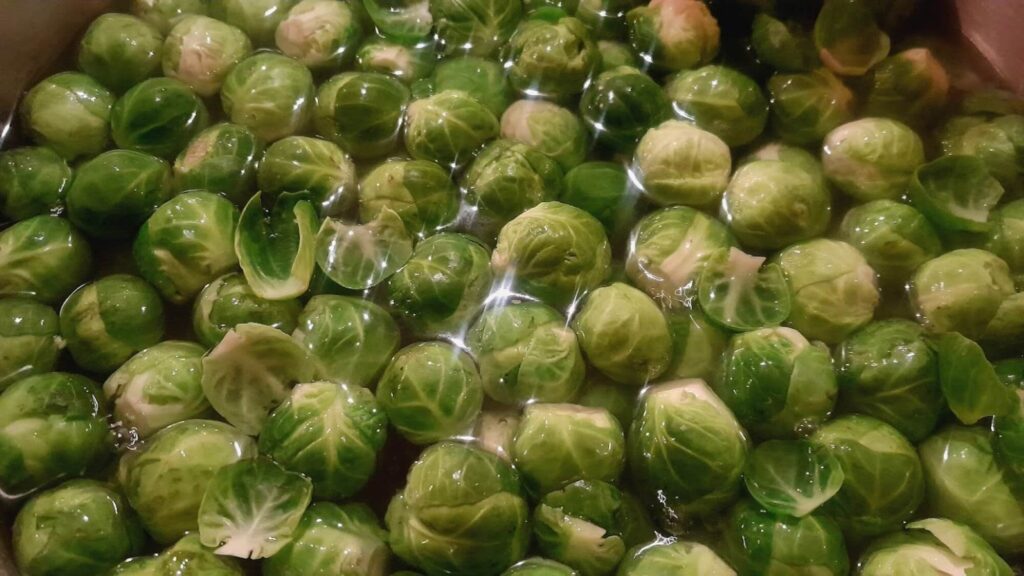 verse ingrediënten- spruitjes